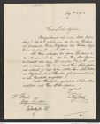 Nachlass Franz Steindachner, Brief von R. Storch an Franz Steindachner (20.08.1910), Inv.Nr. 520.01, Seite 1
